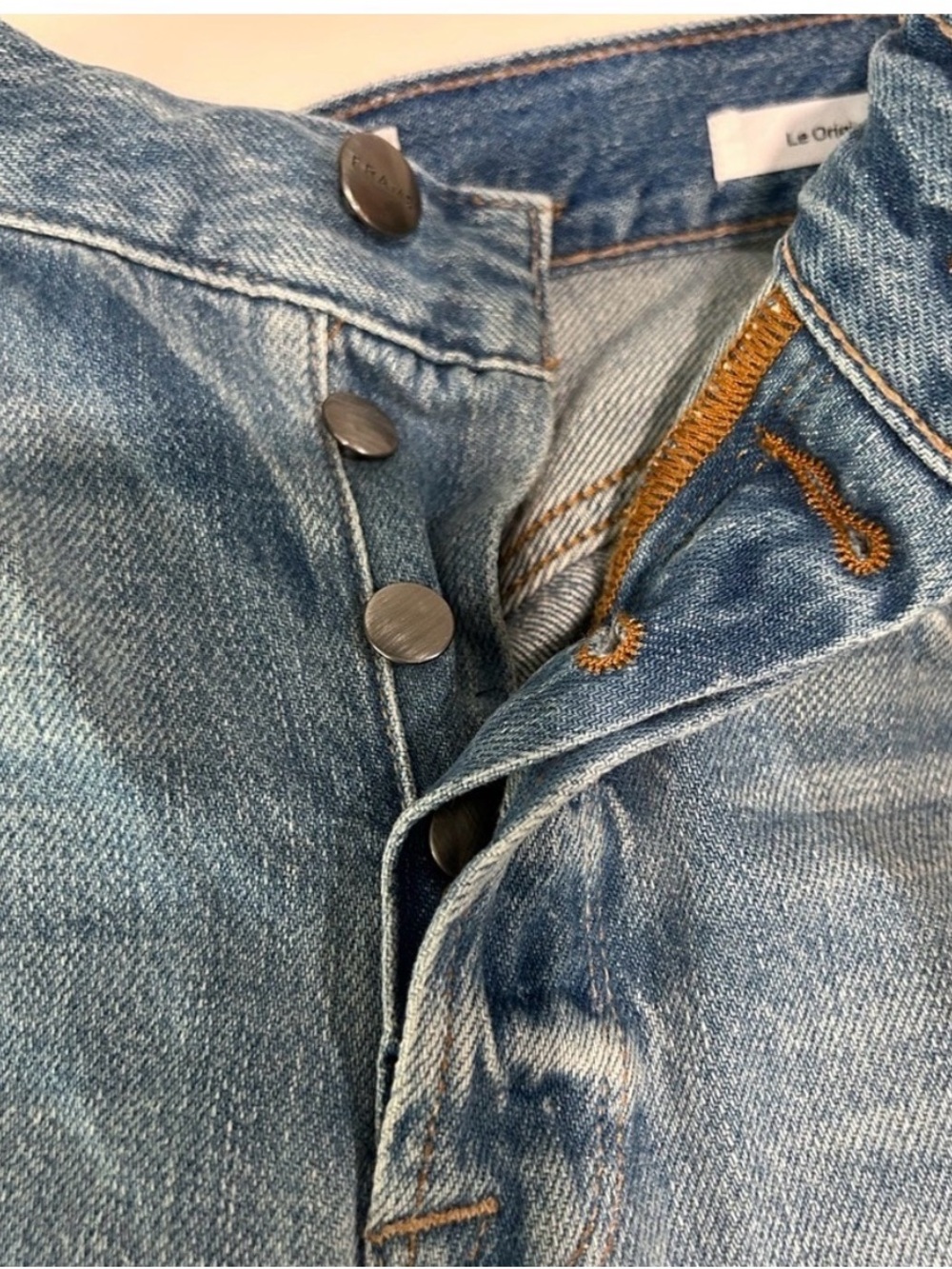 Frame Denim distressed Light Blue Jeans size:27 - Picture 10 of 16